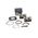 Allen-Bradley 800HWK4 30mm Momentary Pushbutton with Flip Lever Operator