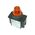 Allen-Bradley 800L18L24A Amber LED Pilot Indicator Light 24V AC/DC
