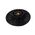 Allen-Bradley 800TN247B Black Jumbo Mushroom Cap for 30mm Push Button
