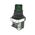 Allen-Bradley 800HQRB24G Illuminated Momentary Push Button