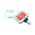 Allen-Bradley 440TAKEYE10OG Trapped Key Interlock Red Standard Key