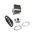 Allen-Bradley 800TCQAH2B 30mm Momentary Pushbutton with LED and Extended Head