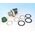 Allen-Bradley 800TCP16G Pilot Light Green 30.5mm Metal Type 4/13