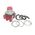Allen-Bradley 800TCB6A4 Momentary Pushbutton Red Extended Head