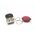 Allen-Bradley 800TCFXJ6A Push Button 30.5mm Red Jumbo Mushroom Head