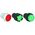 Allen-Bradley 800FPLF3PN5GX11 Illuminated Round Plastic Momentary Push Button