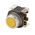 Allen-Bradley 800TA9B Momentary Push Button Yellow Flush Head