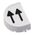 Allen-Bradley 800FAE2CU261 Momentary Extended Cap Push Button