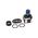 Allen-Bradley 800HQRTH2B 30mm Blue LED Pushbutton Pilot Light