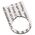 Allen-Bradley 800F35WE100S White Push Button 22mm Accessory