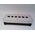 Allen-Bradley 800F6PM Push Button Enclosure 6 Hole Plastic Gray