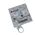 Allen-Bradley Legend Plate 800F34WE186 Reset White with Black Text
