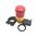 Allen-Bradley 800FPMT34PX01 Push-Pull Twist-to-Release Mushroom Operator