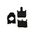 Allen-Bradley 800FPN3GX10 Power Module with Contact Blocks and Latch