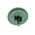 Allen-Bradley 800FAF3 Green Momentary Flush Push Button