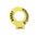Allen-Bradley 800F15YF112 Emergency Stop Legend Plate Yellow 60mm Round