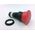 Allen-Bradley 800FDMT44X01 Red Mushroom Push Button