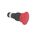 Allen-Bradley 800FDMT44X01 Red Mushroom Push Button