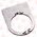 Allen-Bradley Legend Plate 30x40mm with Black Legend Text