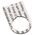 Allen-Bradley Legend Plate 30x40mm On-Off Aluminium