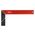 Joiner's Square 250mm | Lightweight Design | Rugged Aluminium Handle | Red Blade with High Contrast | by Promac