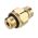 Plug Connector Metric Pipe | Male Thread Design | Durable Metal | @Pack of 5 | by Wurth