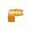 Push-in Connector 90 Degree NPTF Male Thread Brass | Durable & Corrosion-Resistant | @Pack of 5 | by Wurth
