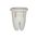 Grommet Opened 25 PCS | PBT Material | Quick Installation | White Color | by Wurth