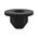 Plastic Hexagon Nut | M5 Compatible | Fibre Glass Reinforced | Black | @Pack of 10 | by Wurth