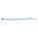 Detectable Cable Tie KBL D | Polyamide with Metal Tongue | Corrosion-Resistant | Blue | @Pack of 50 | by Wurth