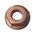 Exhaust Nut with Flange Steel 8 | Copper Plated | High Strength & Temperature Resistant | @Pack of 10 | by Wurth