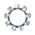 Serrated Washer Type A DIN 6797 | Externally Serrated Design | Zinc-Plated Steel | Corrosion Resistant | @Pack of 50 | by Wurth
