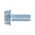Thread Rolling Screw M4x14 | Taptite 2000 | Hexagon Head with Collar | Zinc Plated A2K | @Pack of 100 | by Wurth