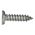 Countersunk Undercut A2 Stainless Self-Tapping Screws | Corrosion Resistant | Flat Countersunk Head | H Recessed Drive | @Pack of 100 | by Wurth