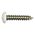Self-Tapping Screw | Pan Head | A2 Stainless Steel | Lacquered Finish | @Pack of 100 | by Wurth