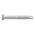 Terrace Construction Screw | A2 Stainless Steel | Partial Thread & Raised Countersunk Head | @Pack of 100 | by Wurth