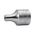 3/8 Socket Wrench Insert for External TX Screws | Short Design | E6 Tip Size | Chrome Plated | by Wurth