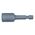 1/4 Inch Socket Wrench Insert Hexagon | Magnetized Tip | Durable Chromium-Vanadium Steel | by Wurth