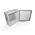 500(H)X500(W)X200(D) GALV Steel Enclosure RAL7035-IP66