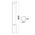 Bollard Light LED 7W 3000K Triangle Grey IP54 800mm CLA Lighting