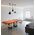 Pendant Light ES Cone Black 190mm CLA Lighting