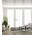 Floor Lamp ES White Drum Marble Adjustable 320mm CLA Lighting