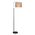 Floor Lamp ES Black Drum Marble Adjustable 320mm CLA Lighting