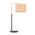 Table Lamp ES Drum Adjustable Marble White 220mm CLA Lighting