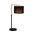 Table Lamp ES Drum Adjustable Marble White 220mm CLA Lighting