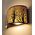 Wall Light 2 Light SES Aged Bronze Laser Cut 280mm CLA Lighting