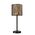 Table Lamp ES Laser Cut Round Aged Bronze 200mm CLA Lighting
