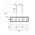 Pendant Light 5 Light ES Rectangular Oak Wood 1066mm CLA Lighting