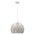 Pendant ES Black Embossed Dome Gold Interior 300mm CLA Lighting
