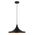 Pendant Light ES Mexican Hat Black 350mm CLA Lighting